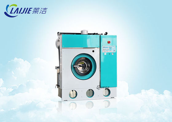 8kg Sepenuhnya Tertutup Tugas berat Laundry Dry Cleaning Mesin 1.5kw Motor Utama 360mm Diameter Drum